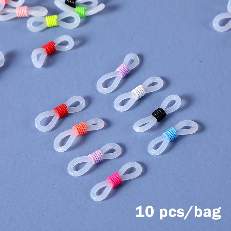 Bộ 10 Vòng Silicone Gắn Mắt Kính Chống Trượt