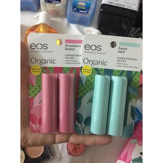 VỈ 2 CÂY SON DƯỠNG MÔI EOS LIP BALMS