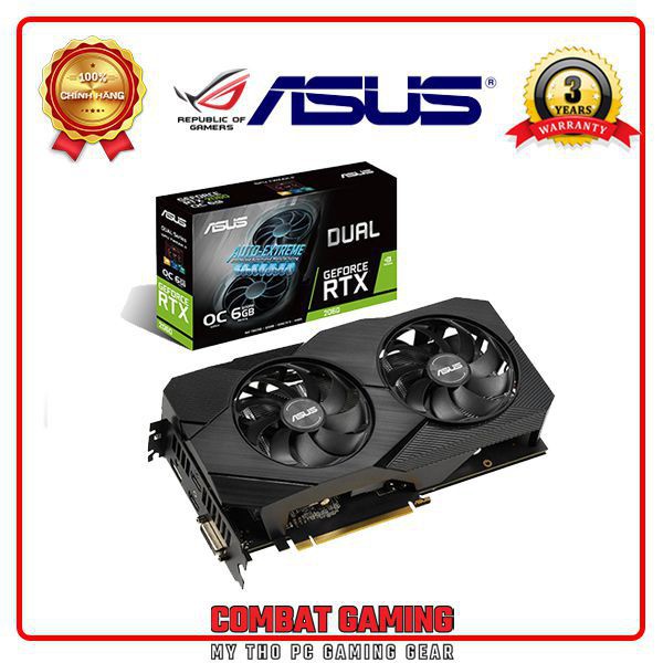 Card Màn Hình ASUS DUAL RTX 2060 OC 6GB GDDR6