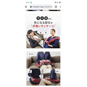 Đai massage Doctor Air nội địa Nhật mới 100%