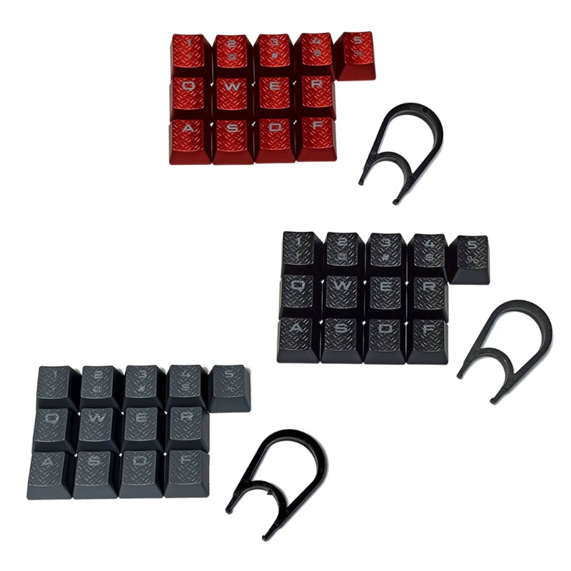 Bộ 13 Nút Bàn Phím Bằng ABS Có Đèn Nền Chống Trượt Chuyên Dụng Cho Chơi Game