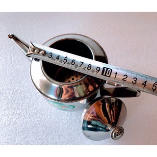 Ấm inox pha trà có lọc.
