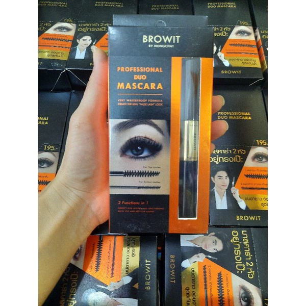 Mascara Nongchat Thái Lan - Bản Duo 2 đầu nhỏ