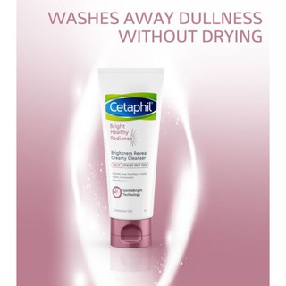 Sữa rửa mặt cetaphil bright healthy radiance brightness reveal creamy cleanser 100g