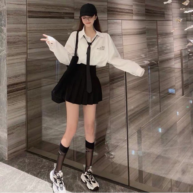 [FREESHIP ĐƠN TỪ 50K] Áo sơ mi GIRL kèm cavat HDA0719