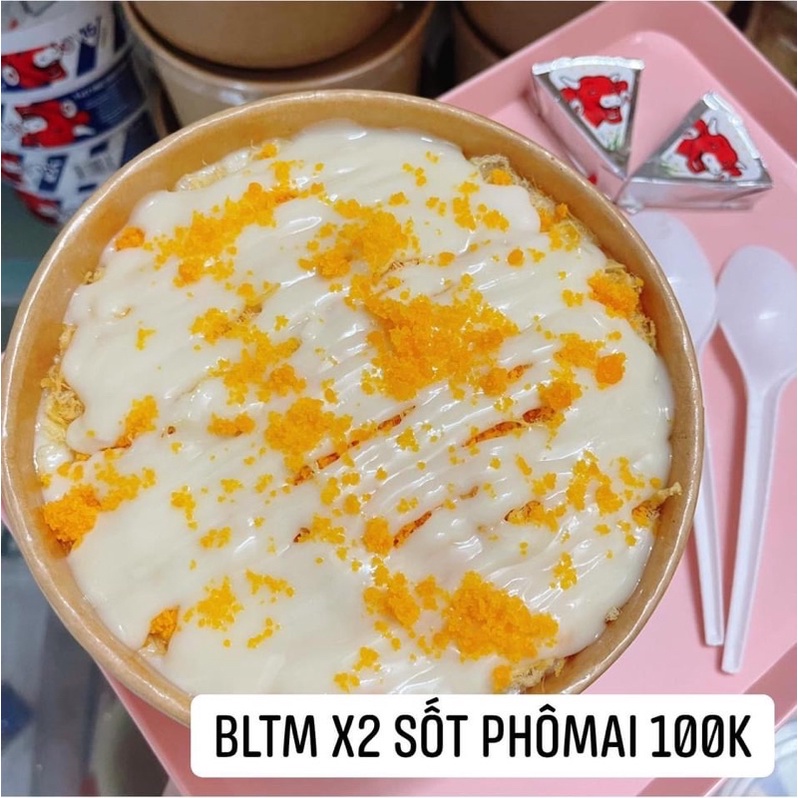 Bông lan trứng muối x2 phômai