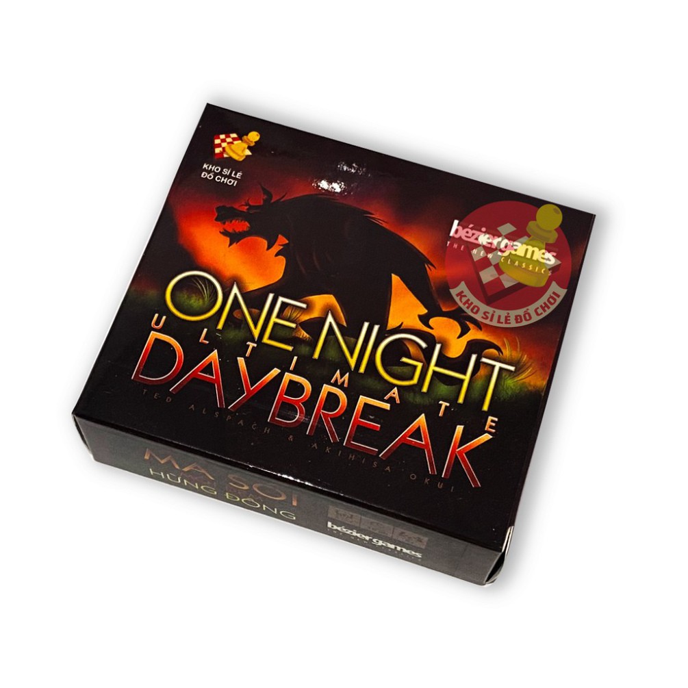 Ma Sói One Night Day Break  - Boardgame One Night Ultimate Day Break Werewolf