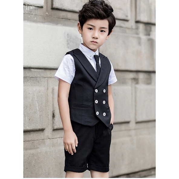 Set vest  gile bé trai mùa hè THIẾT KẾ