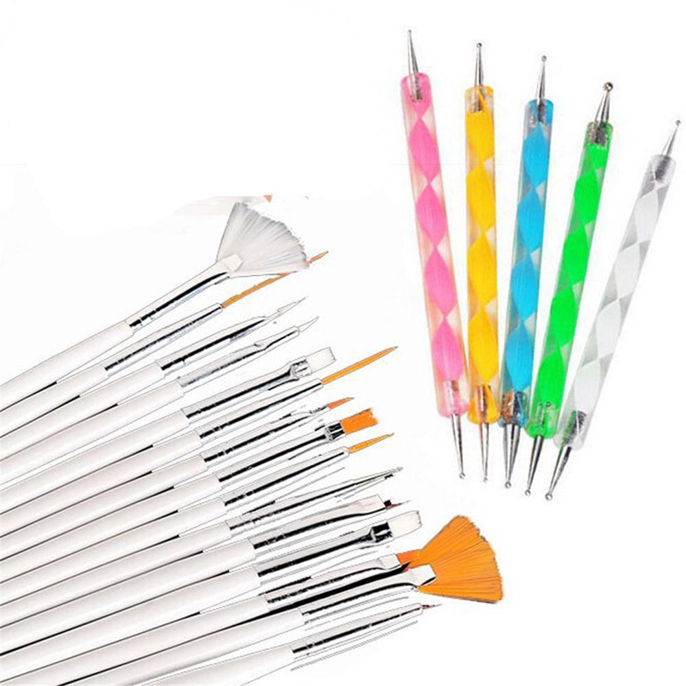 Set 20 cọ vẽ trang trí móng nghệ thuật