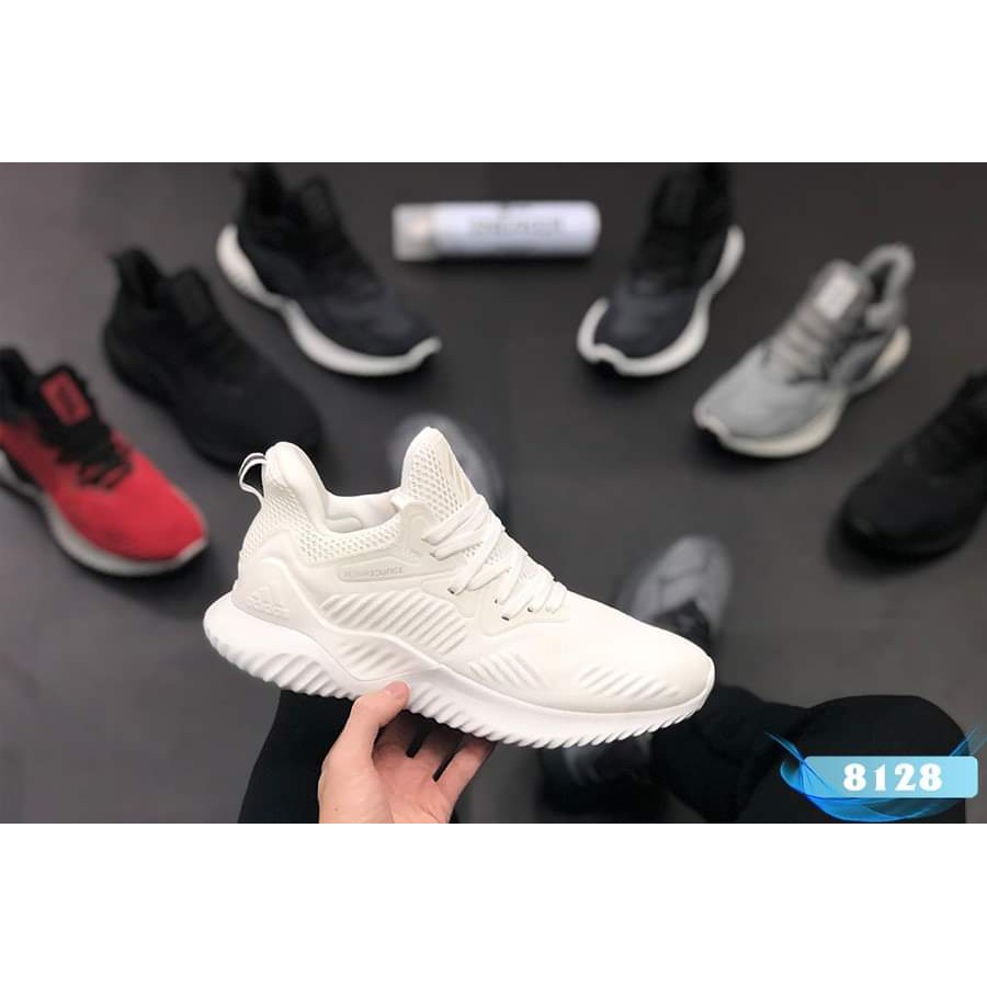 Giày Alphabounce trắng full