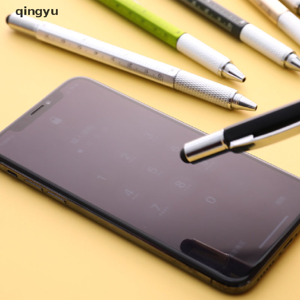 Bút Bi Đa Năng 6 Trong 1 Màn Hình Cảm Ứng Tiện Dụng