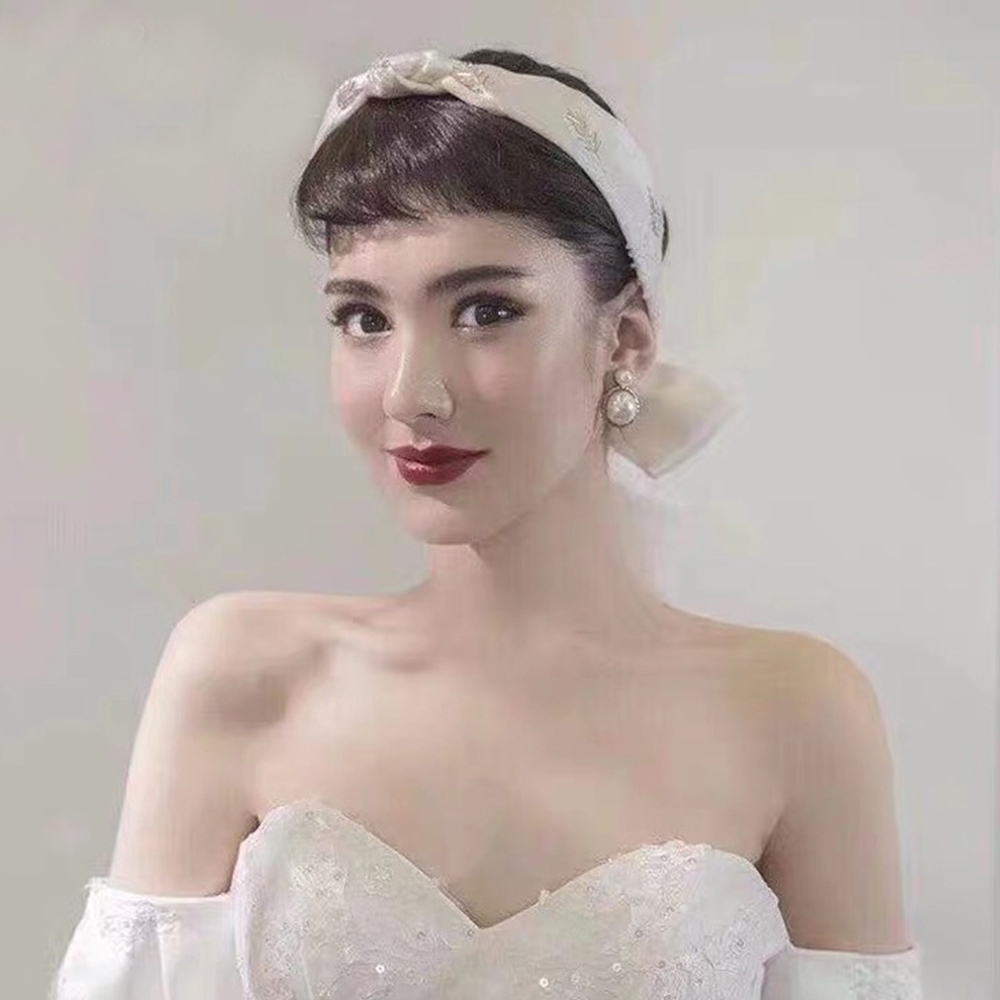 Vòng Hoa Cài Tóc Phụ Dâu