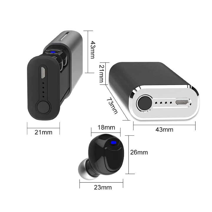 TAI NGHE BLUETOOTH KHÔNG DÂY TRUE WIRELESS BLUETOOTH V5.0 CẢM ỨNG TWS G1 CAO CẤP