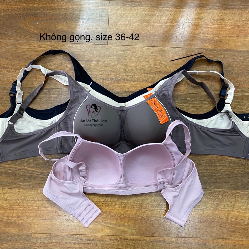 Áo lót nữ áo ngực Thái lan không gọng 3082 mút mỏng bigsize cup C bản to nâng ngực chống xệ size 36 đến size 42