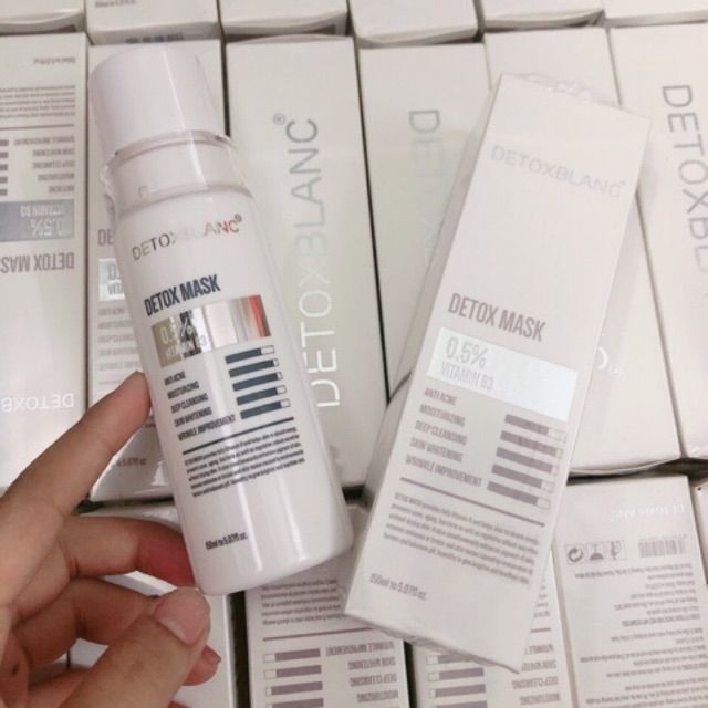 😍Mask thải độc mẫu mới Detox Blanc😍