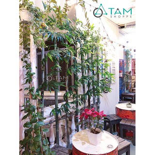 Cành lá tre giả trang trí số 61