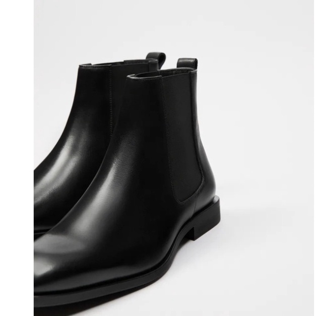 Chelsea boots nam da bò nguyên tấm tăng 3.5cm chiều cao | BigBuy360 - bigbuy360.vn