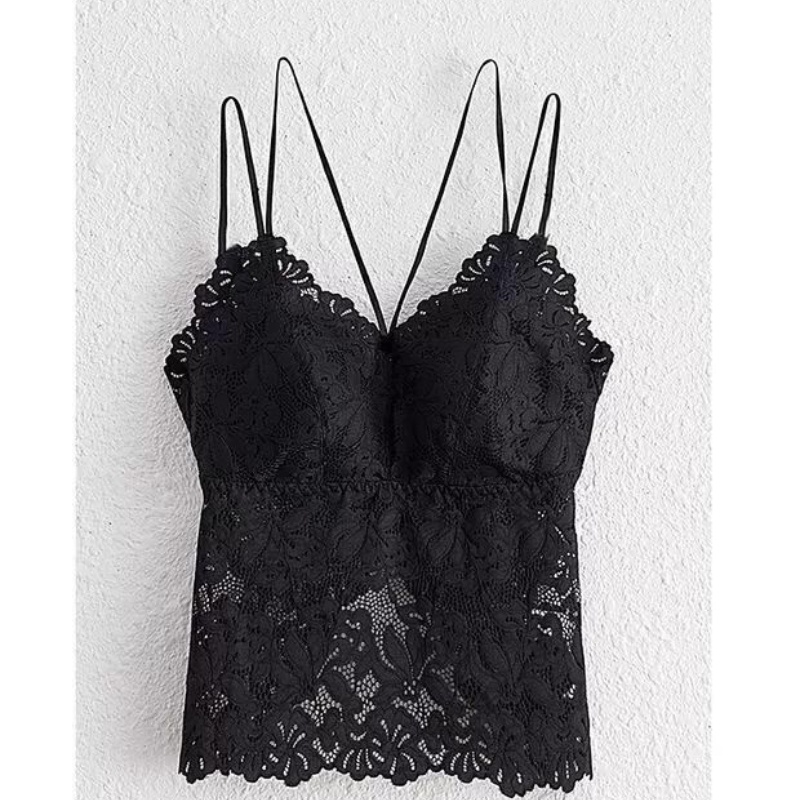 Áo Lót Hai Dây Phối Ren Sau Lưng