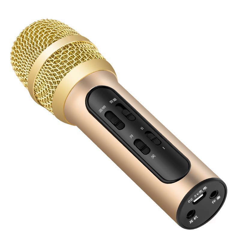 Micro, mic Livestream C11 (Loại 1, đủ phụ kiện) Thu Âm Hát Karaoke Livestream 3 in 1 tặng tai nghe