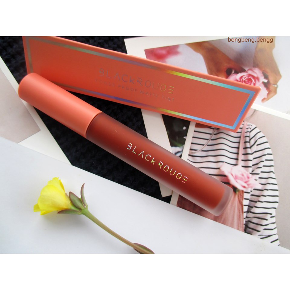 Son kem Black Rouge Power Proof Matte Tint