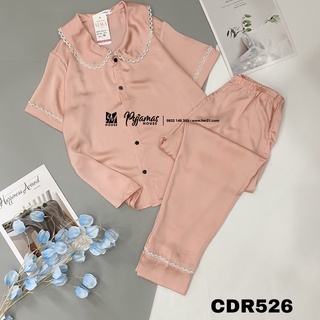 Bộ Đồ Ngủ - Đồ Mặc Nhà Lụa Cộc Dài - Luala Pyjamas