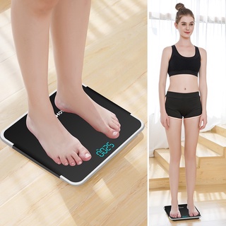 Cân sức khỏe điện tử gia đình pin sạc 4 cảm biến chính xác mặt kính cường lực tải trọng tối đa 180kg