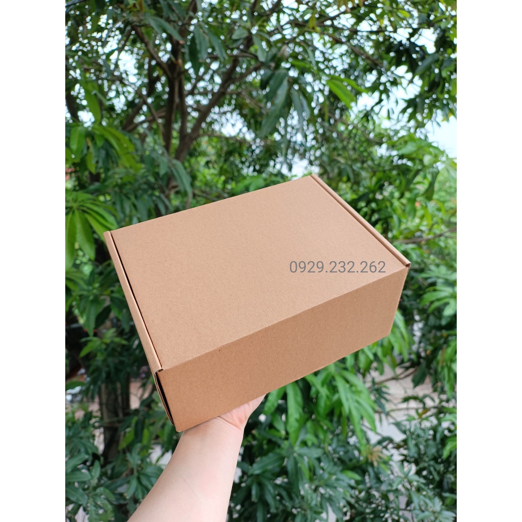 1 hộp carton gửi COD 21x15x9cm