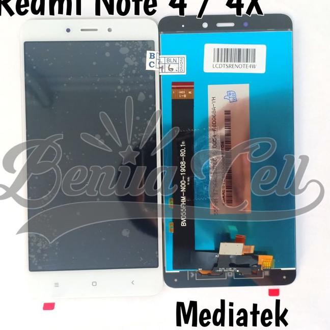 1 Set Màn Hình Lcd Thay Thế Cho Xiaomi Redmi Note 4 Redmi Note 4x Mediatek