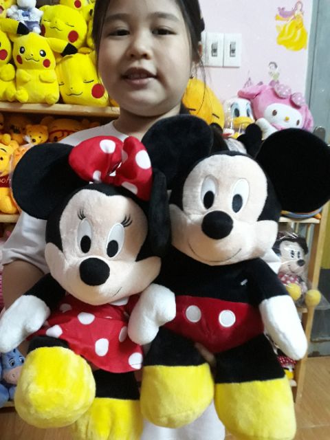 Cặp chuột Mickey - Minie size 30cm ko tính tai & chân, đẹp xuất sắc - 140k😊