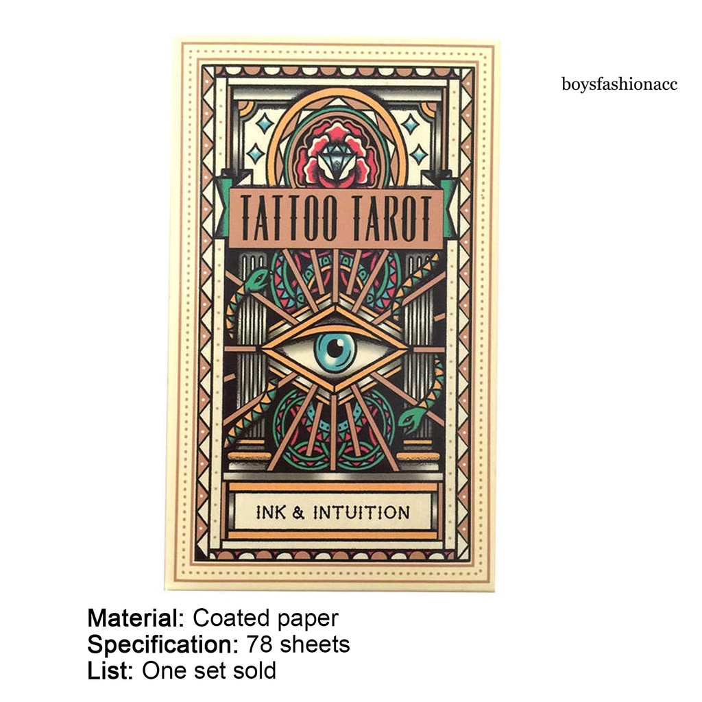 1 Bộ Thẻ Bài Tarot Bbc Nhiều Màu Lâu Trôi Nhỏ Gọn | BigBuy360 - bigbuy360.vn