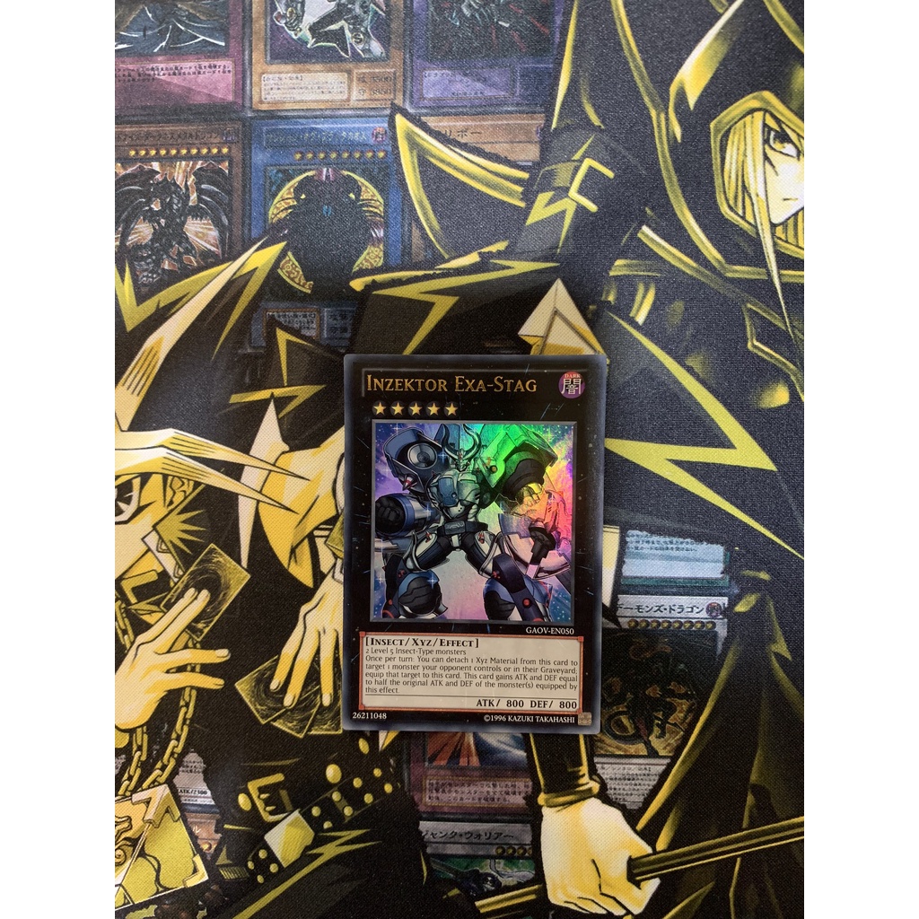 Thẻ bài Yugioh: Ultimate Rare - Inzektor Exa-Stag - GAOV-EN050 1st Edition