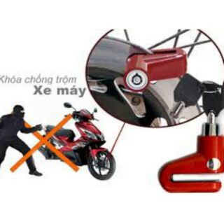 Khóa Đĩa Chống Trộm Xe Máy ( Chắc Chắn )