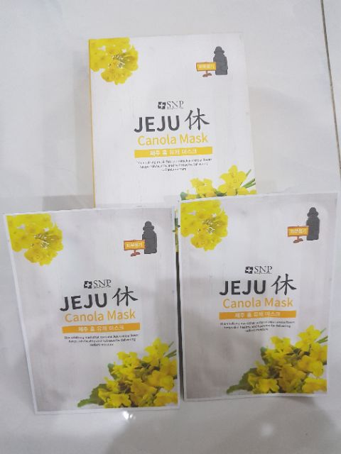 Mặt nạ Jeju hoa cải dầu. Hàng xách tay từ hàn quốc
