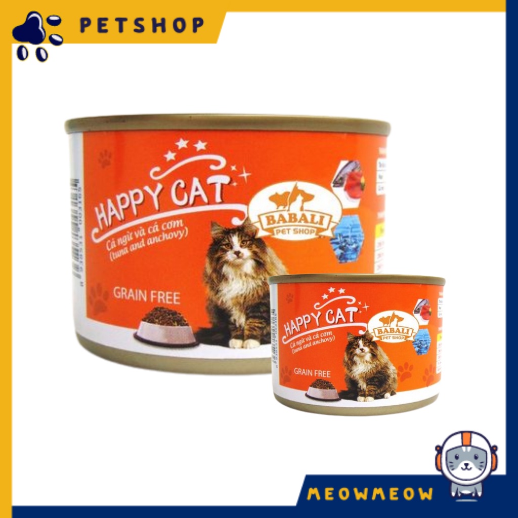 Pate cho mèo Happy Cat | Lon 160Gr | Thức ăn dinh dưỡng cho mèo.