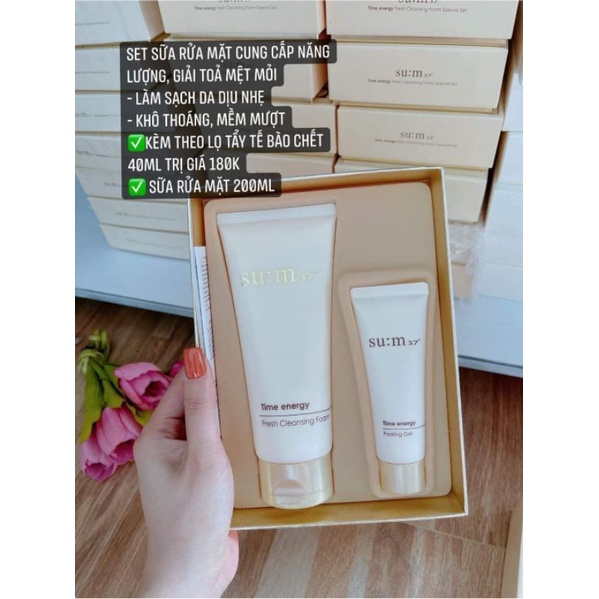 sét sữa rửa mặt sum