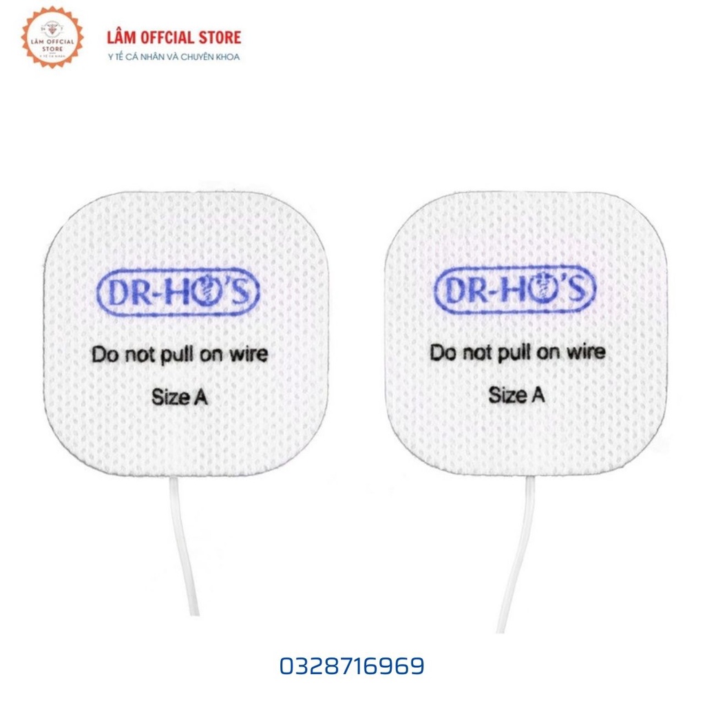 Máy massage, máy massage xung điện trị liệu DR HO'S loại mới nhất 4 miếng dán