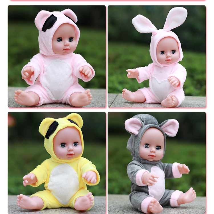 Búp Bê Em Bé Silicon Xinh Xắn Giống Như Người Thật