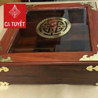 [FREESHIP] khay đựng mứt tết bằng gỗ hương hàng cao cấp