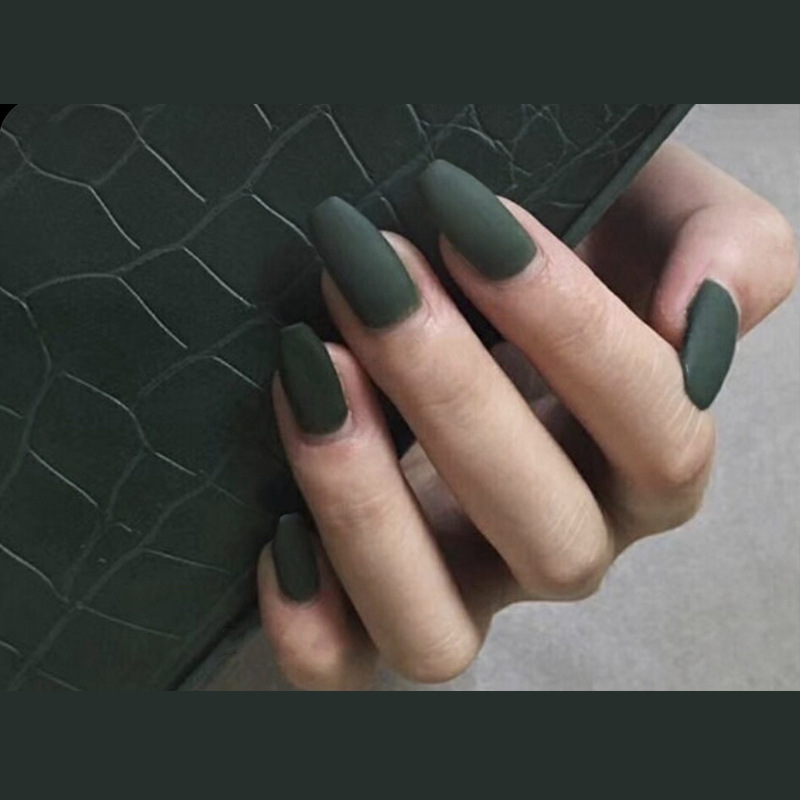 Bộ 24 Móng Tay Giả đáng yêu nhiều màu chống nước