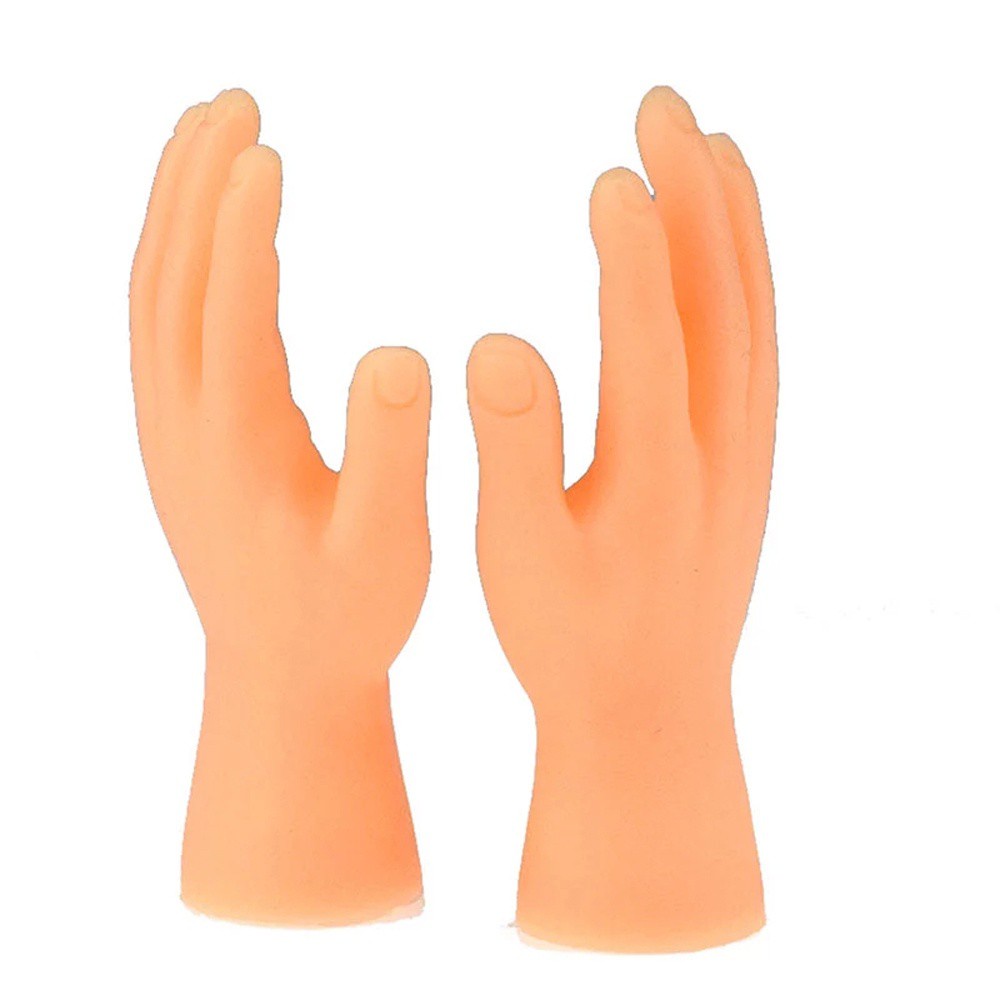 Lưng 2 Con Rối Ngón Tay Trái Phải Mini Vui Nhộn Sáng Tạo Cho Bé