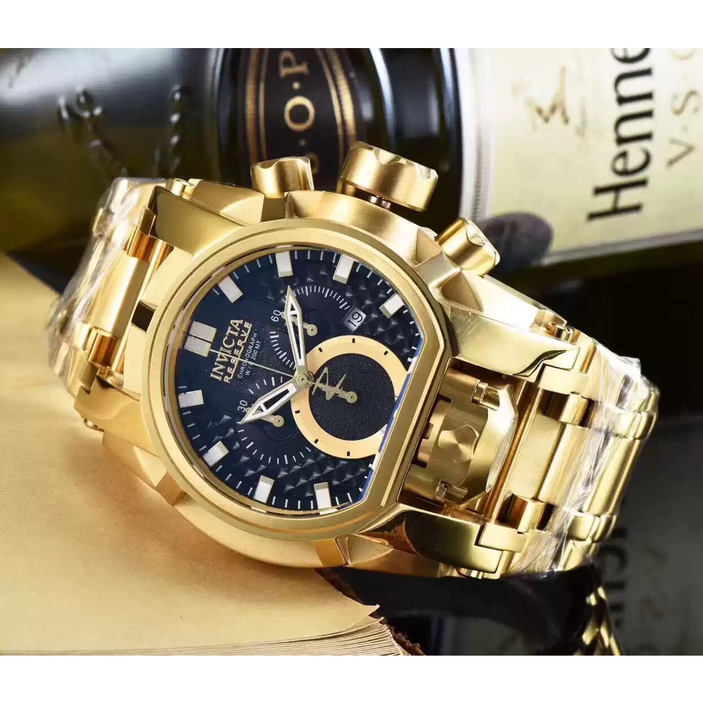 Đồng Hồ Nam Invicta Quartz - Pin 25207 - Dây Thép - Size 52mm