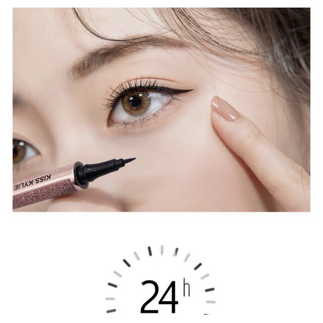 Bút Dạ Kẻ Mắt Mèo Bellemystery Vỏ Nhũ Lấp Lánh MXx | BigBuy360 - bigbuy360.vn