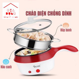 Ca nấu mì mini, ca mì 2 tầng, nồi lẩu điện đa năng