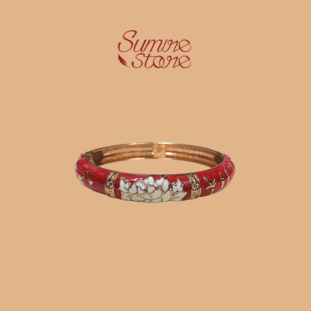 Sumire Store Vòng tay Phụng Nghi Đỏ