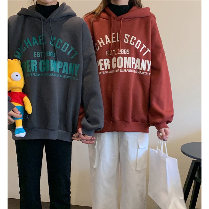 Áo hoodie áo nỉ Michael scoot phong cách Hàn Quốc