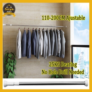 1.1-2M Cây Phơi Đồ Gấp Gọn thông minh đa năng không cần khoan vít