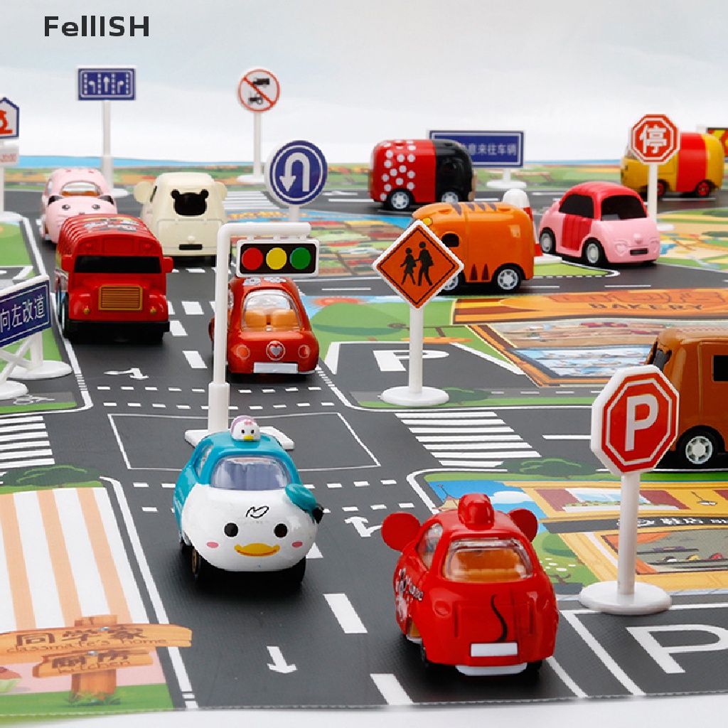 [Felli] Thảm Chơi Trò Chơi Công Viên Giao Thông Thành Phố Lớn 439br