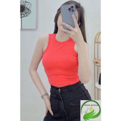 â Áo thun nữ.  Áo thun crotop nữ , áo thun sát nách crotop chất thun cotton mềm mịn - men87_store a
