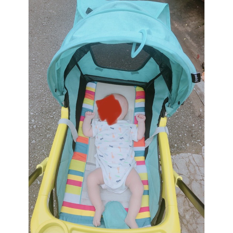 Xe đẩy Seababy T11 xanh lá cho bé (Ít xài thanh lý)