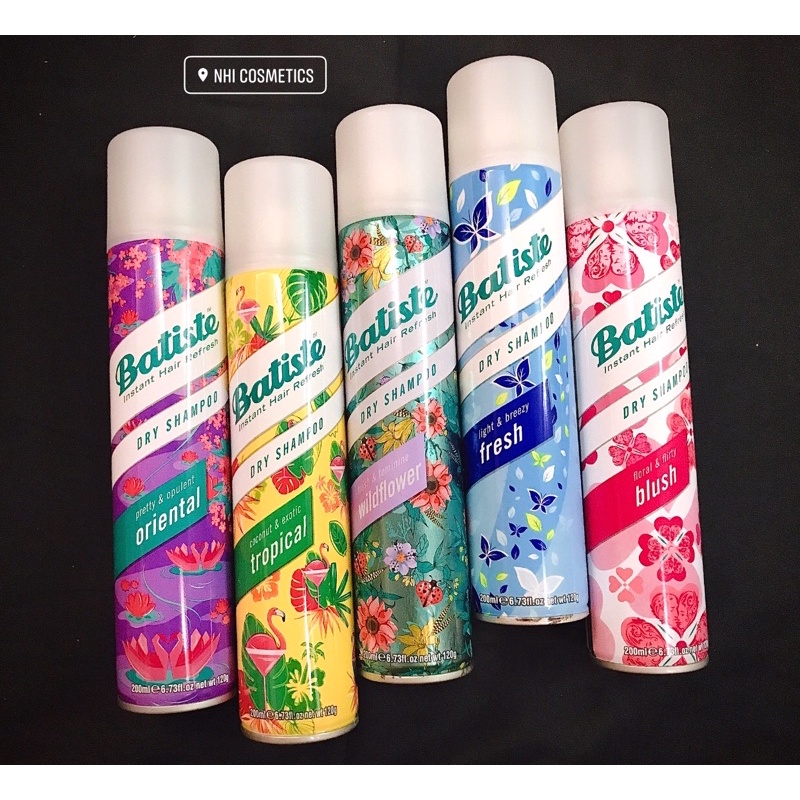 Dầu Gội Khô Batiste [Khách Nhắn Tin Cho Shop Chọn Vị]